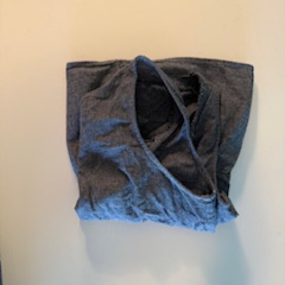 Women's Altar'd State Cropped Tank Top Blouse with Tie Bow Back - Picture 8 of 8